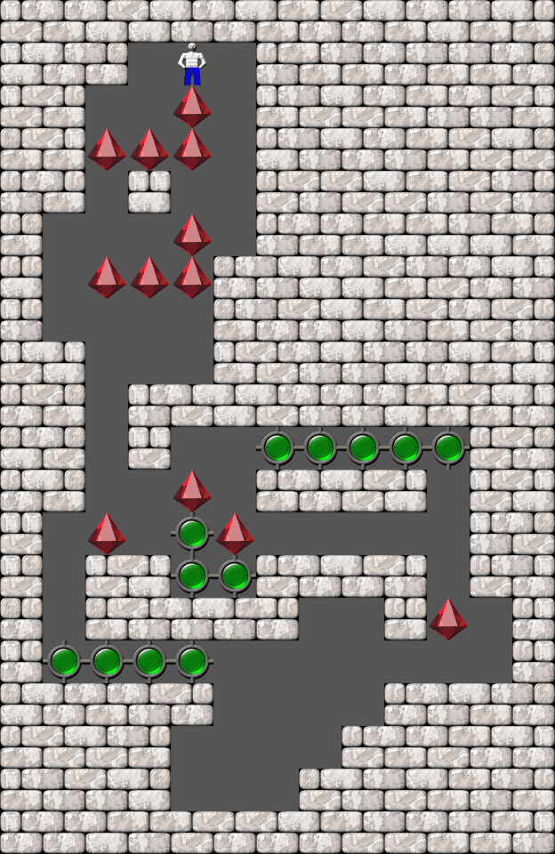 Sokoban Bugs1005 collections level 305